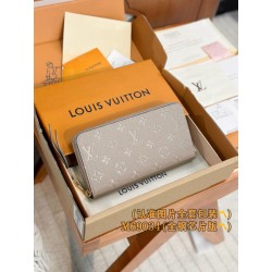루이비통 Louis Vuitton M69034 Zippy Wallet Monogram Empreinte Tourterelle Beige 19.5CM