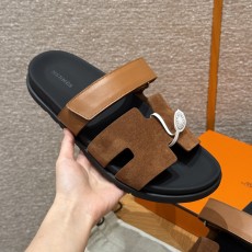 에르메스 Hermes 180 Chypre sandal Chamois&Brown