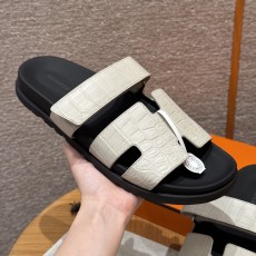 에르메스 Hermes 180 Chypre sandal  Matte Alligator&8L Beton