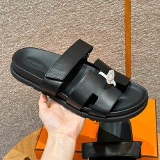 에르메스 Hermes 180 Chypre Sandal lambskin&89 Noir