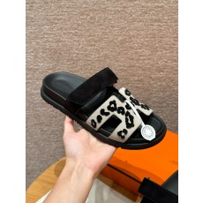 에르메스 Hermes 225 Chypre sandal chamois&Beige Espuisse and Noir