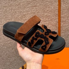 에르메스 Hermes 225 Chypre sandal chamois&Brun Fume