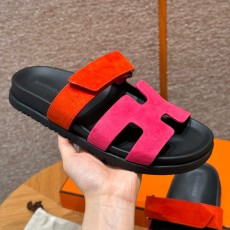 에르메스 Hermes 225 Chypre sandal chamois&Rose and Red