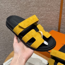 에르메스 Hermes 225 Chypre sandal chamois&yellow