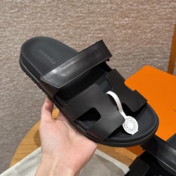 에르메스 Hermes 225 Chypre sandal Swift&89 Noir