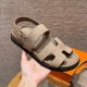 에르메스 Hermes 226 Genius sandal Chamois&Sand color
