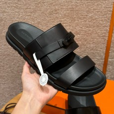 에르메스 Hermes 161 Jackson sandal Swift&89 Noir