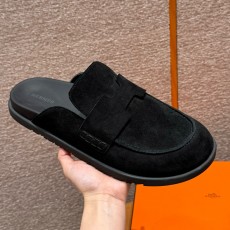 에르메스 Hermes 309 Go mule Suede calf leather&89 Noir