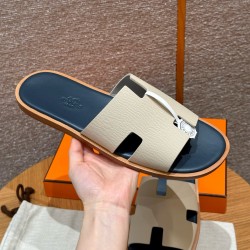 에르메스 Hermes 182 Izmir sandal Epsom&10 Craie