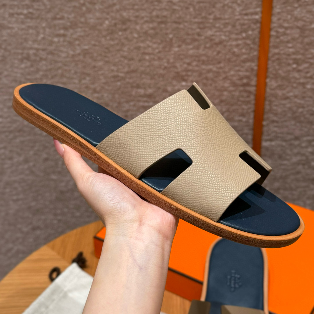 에르메스 Hermes 182 Izmir sandal Epsom&S2 Trench