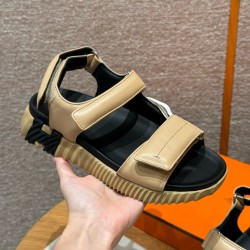 에르메스 Hermes 088 Junior sandal Calfskin&Natural beige
