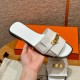 에르메스 Hermes 183 Giulia sandal Calfskin&01 Blanc gold