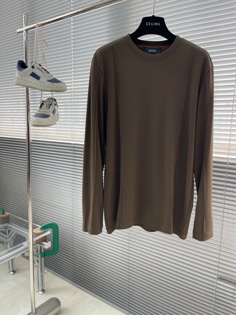 제냐 Zegna 긴팔 티셔츠