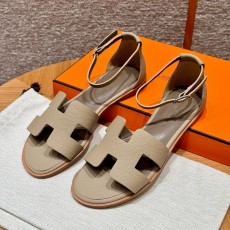 에르메스 Hermes 196 Santorini sandal Epsom&S2 Trench