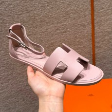 에르메스 Hermes 196 Santorini sandal Swift&Rose cancan