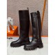 에르메스 Hermes 218 Jaime Boot Calfskin&Marron Ebene