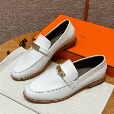 에르메스 Hermes 227 Destin loafer Calfskin&Blanc gold