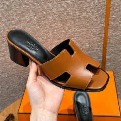에르메스 Hermes 308 Helia 60 sandal Calfskin&Naturel