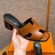 에르메스 Hermes 308 Helia 60 sandal Calfskin&Naturel