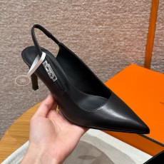 에르메스 Hermes 615 Lover 80 Pump Cowhide&Black