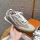 에르메스 Hermes 618 Jet Sneaker Chamois&Beige Espuisse