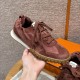 에르메스 Hermes 618 Jet Sneaker Chamois&Vintage rose color