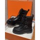 에르메스 Hermes 623 Land Ankle Boot Calfskin&89 Noir