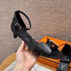에르메스 Hermes H611 Joy 40 sandal Calfskin&89 Noir