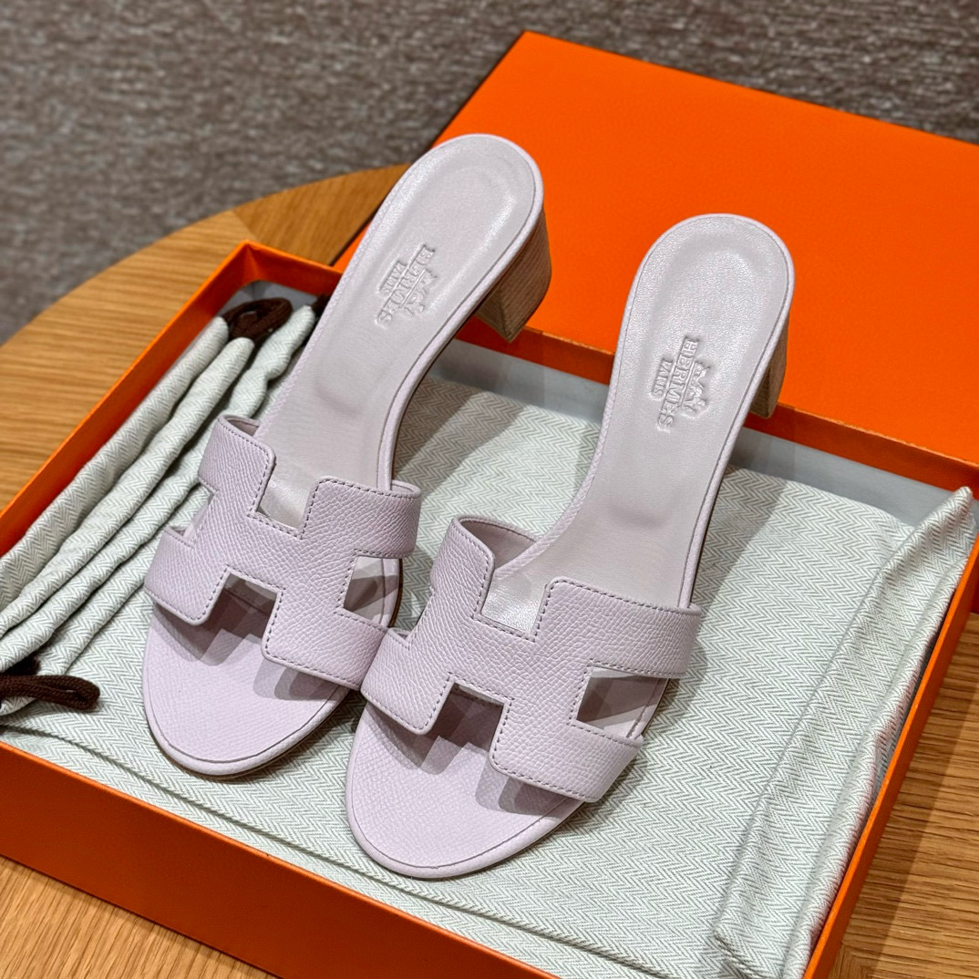 에르메스 Hermes 185 Oasis sandal Epsom&Terre Cuite 2