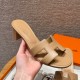 에르메스 Hermes 185 Oasis sandal Swift&Beige Albinos