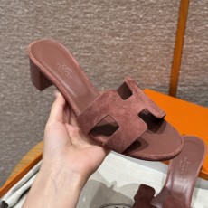 에르메스 Hermes 185 Oasis sandal Swift&Vintage rose color