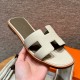 에르메스 Hermes 181 Oran sandal Epsom&10 Craie