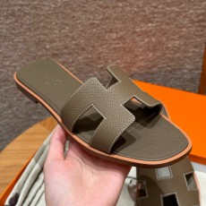 에르메스 Hermes 181 Oran sandal Epsom&18 Etoupe