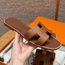 에르메스 Hermes 181 Oran sandal Epsom&37 Gold