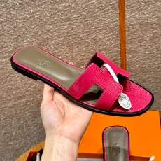 에르메스 Hermes 181 Oran sandal Lizard&i6 Rose ectreme