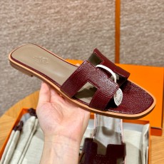 에르메스 Hermes 181 Oran sandal Lizard&OG Rouge Sellier