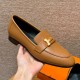 에르메스 Hermes 192 Royal loafer Goathide&Naturel gold
