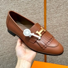 에르메스 Hermes 192 Royal loafer Goathide&37 Gold gold