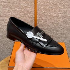 에르메스 Hermes 192 Royal loafer Goatskin&89 Noir