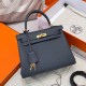 에르메스 Hermes Kelly 25cm Germany Leather H0 Girs Misty/gold