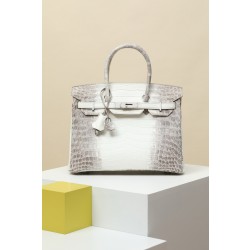 에르메스 Hermes Birkin 30cm Niloticus Himalaya
