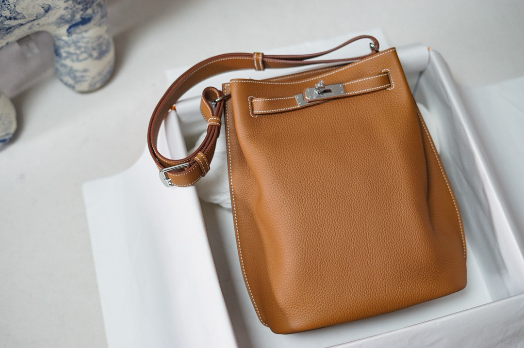 에르메스 Hermes So Kelly 28cm 37 Gold/silver