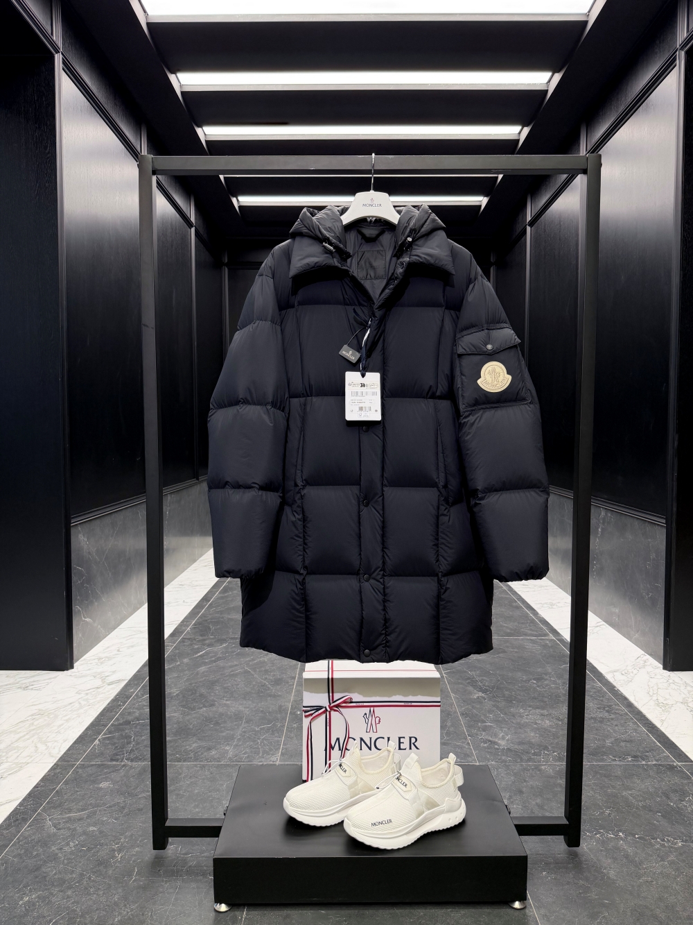 몽클레어 Moncler Alize 롱 다운재킷。