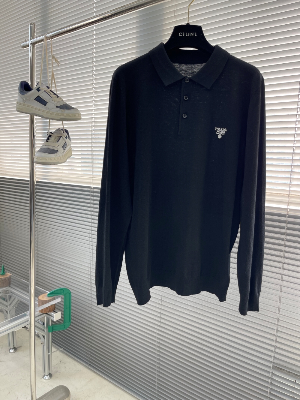 프라다 Prada 긴팔 티셔츠