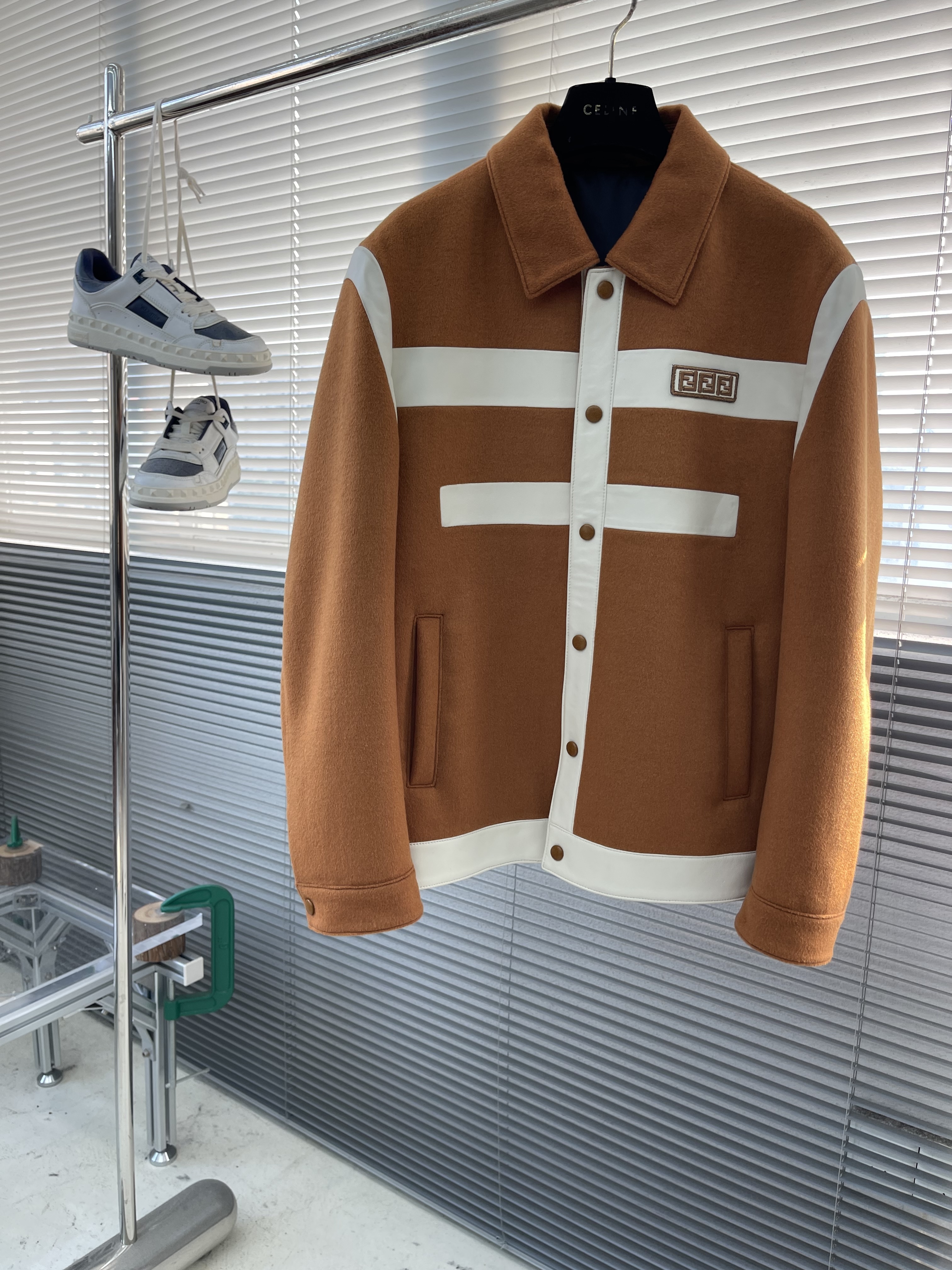 펜디 FENDI 레더자켓