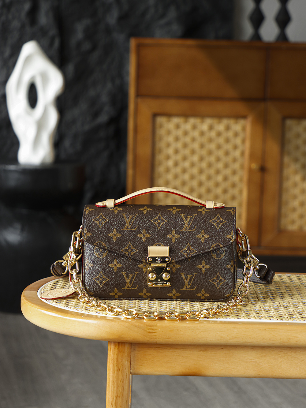 【AS】 루이비통 Louis Vuitton M46279 Pochette Metis East West Monogram 21.5CM