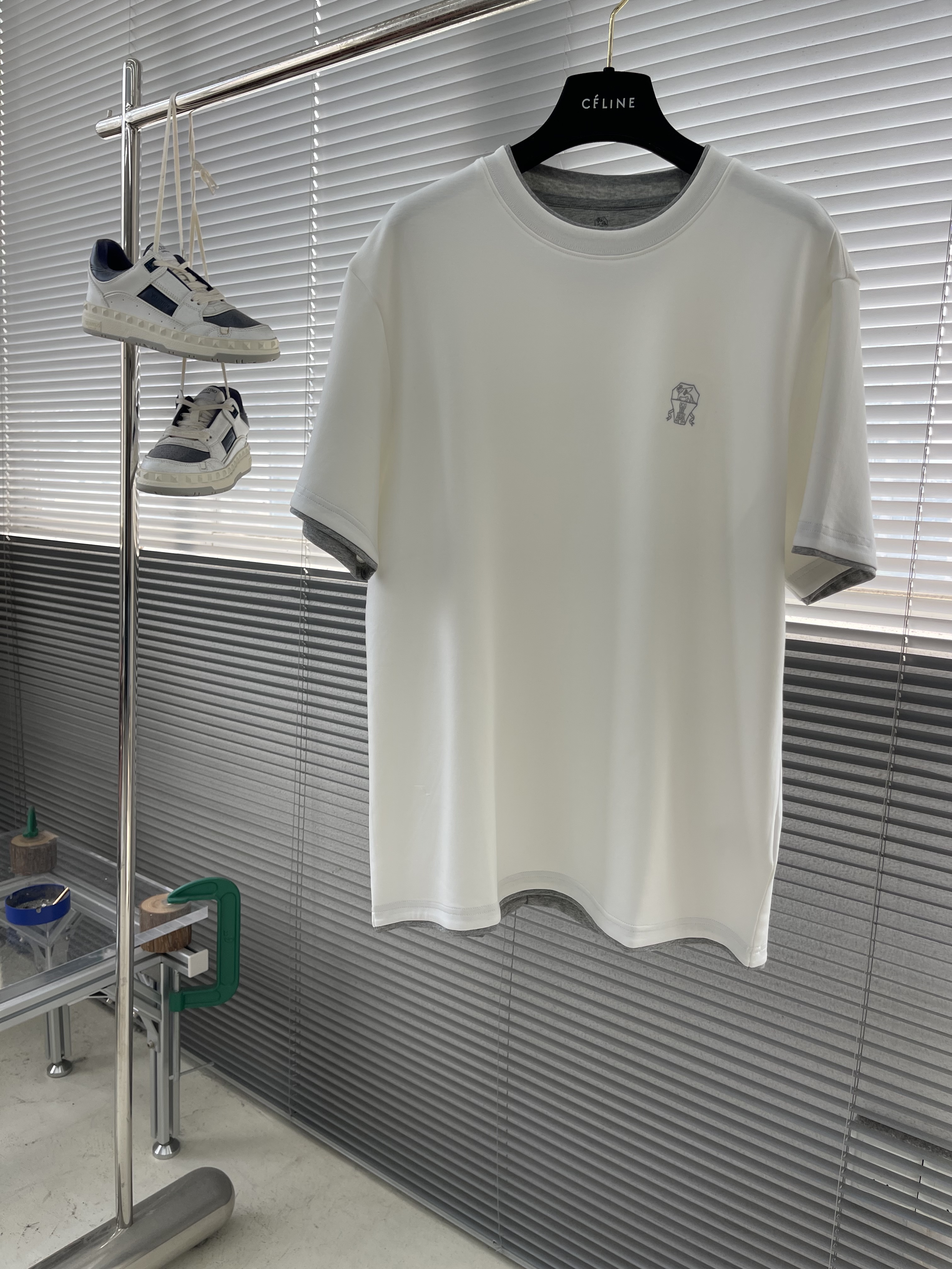 브루넬로 쿠치넬리 Brunello Cucineli 반팔 티셔츠