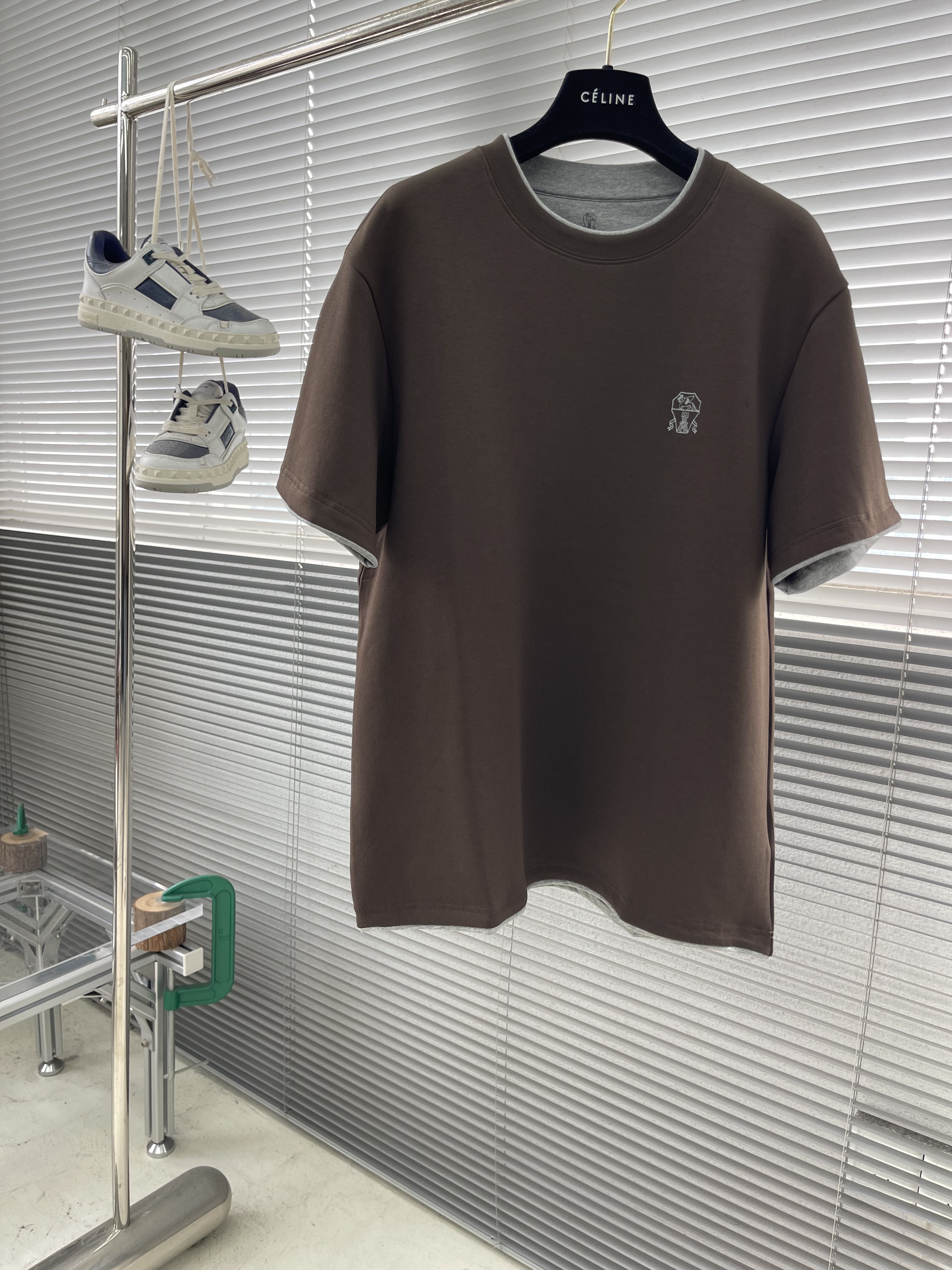 브루넬로 쿠치넬리 Brunello Cucineli 반팔 티셔츠