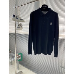 브루넬로 쿠치넬리 Brunello Cucineli 긴팔 티셔츠