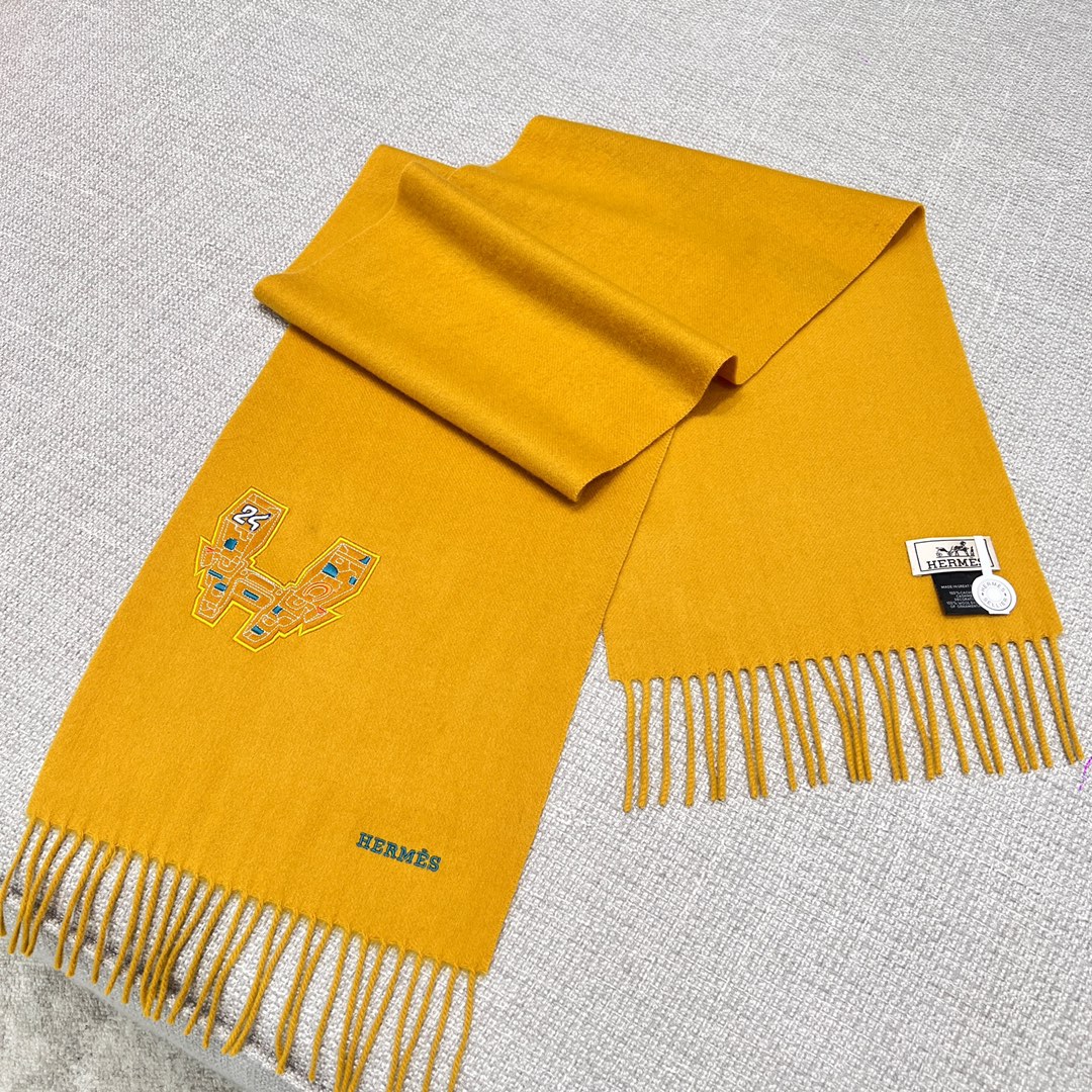에르메스 Hermes Pegase 스카프 캐시미어 25x150cm